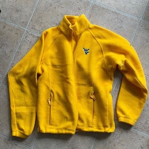 Columbia Yellow Fleece Jacket